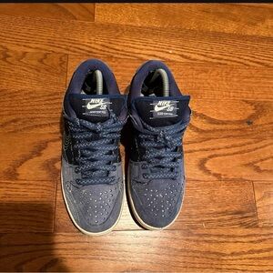 Nike Dunk Low Pro PRM SB 'Sashiko Pack' Blue men size 8 used with original box